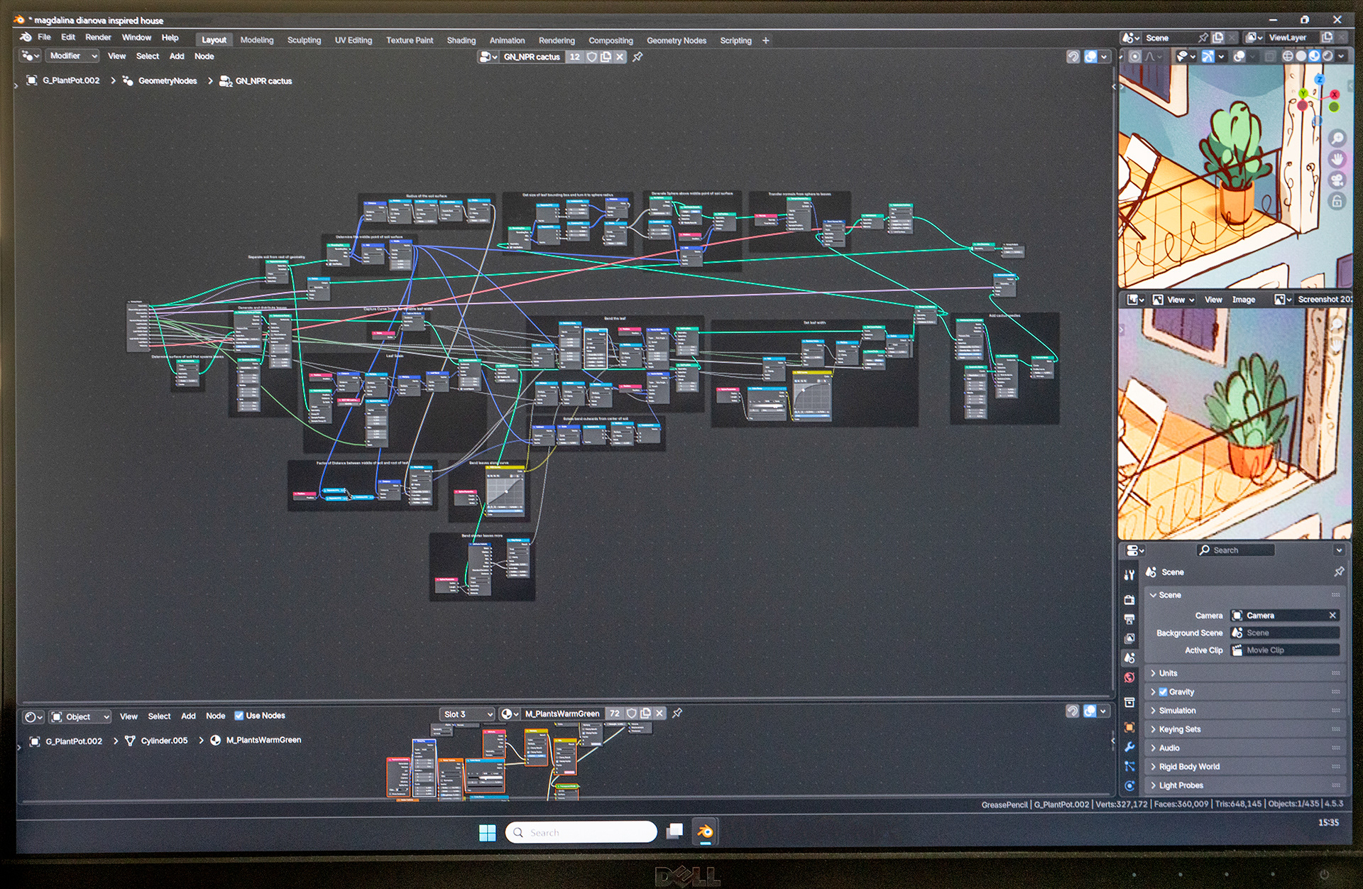 House 3D build process