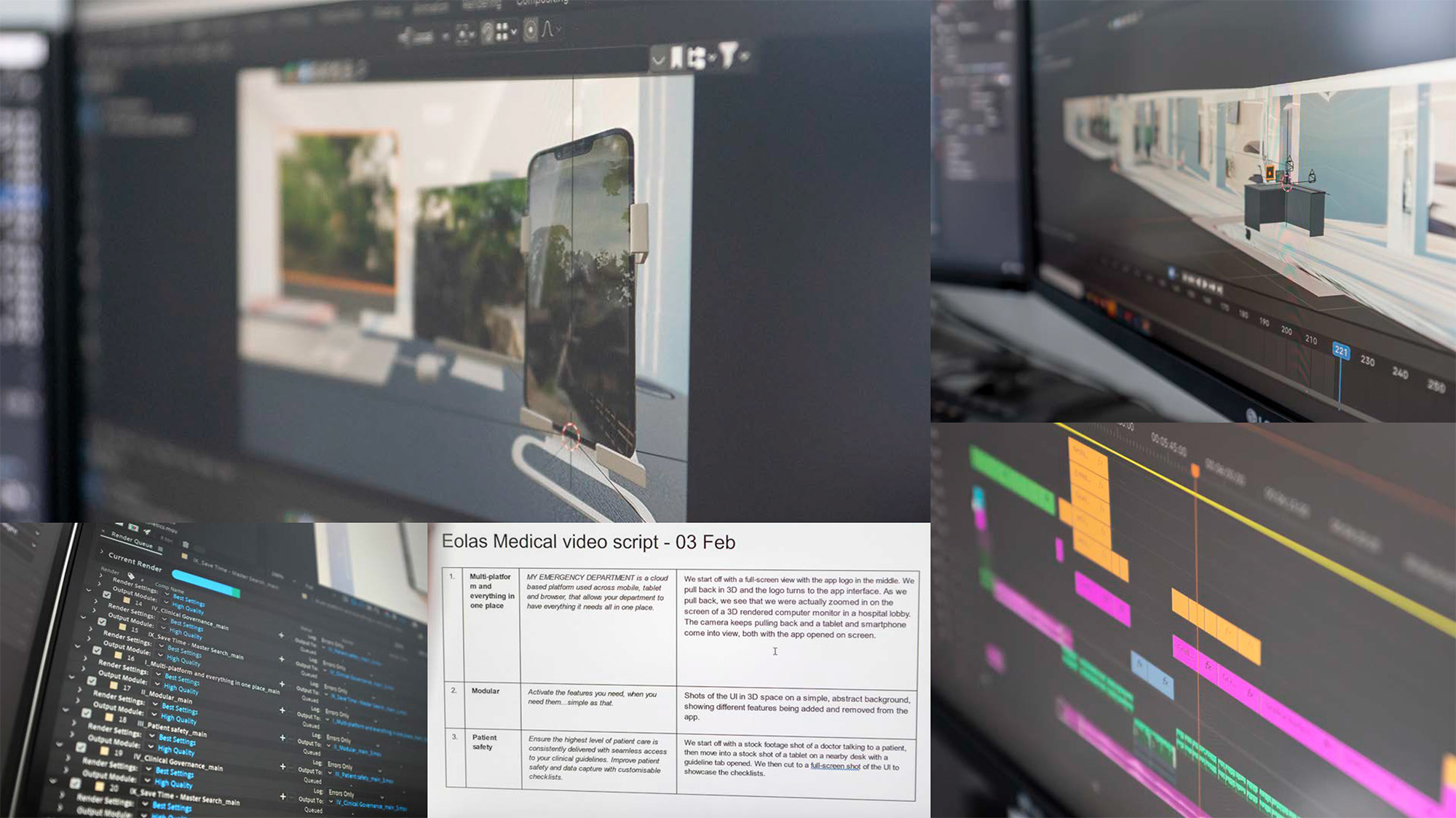 Eolas My Medical behind the scenes stills