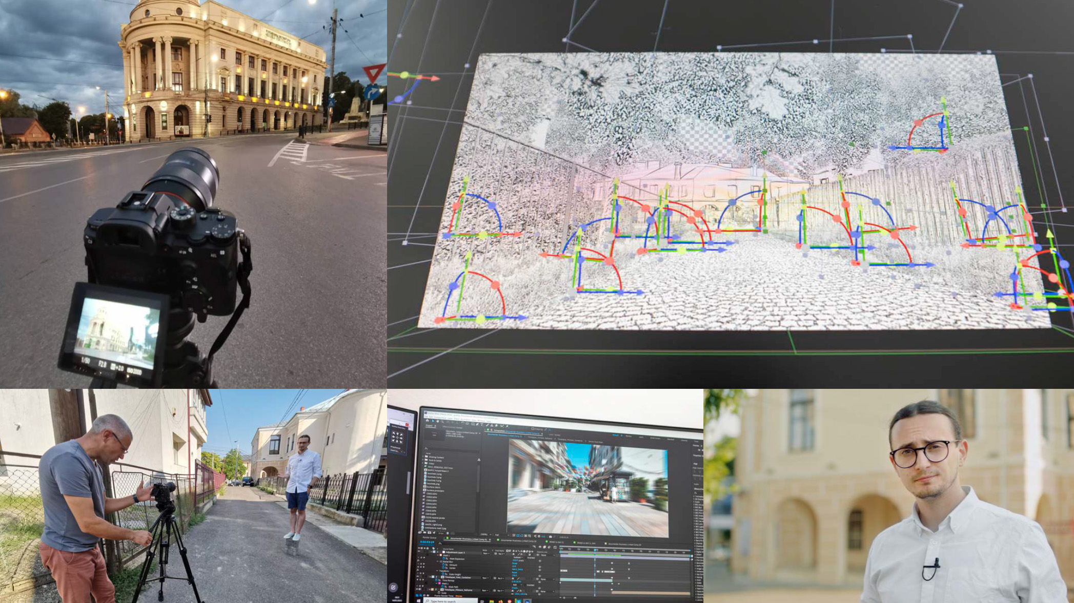 Casa Musicescu behind the scenes stills