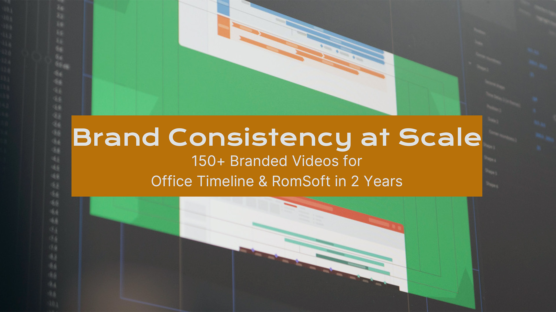 End-to-end marketing video production - Office Timeline & RomSoft